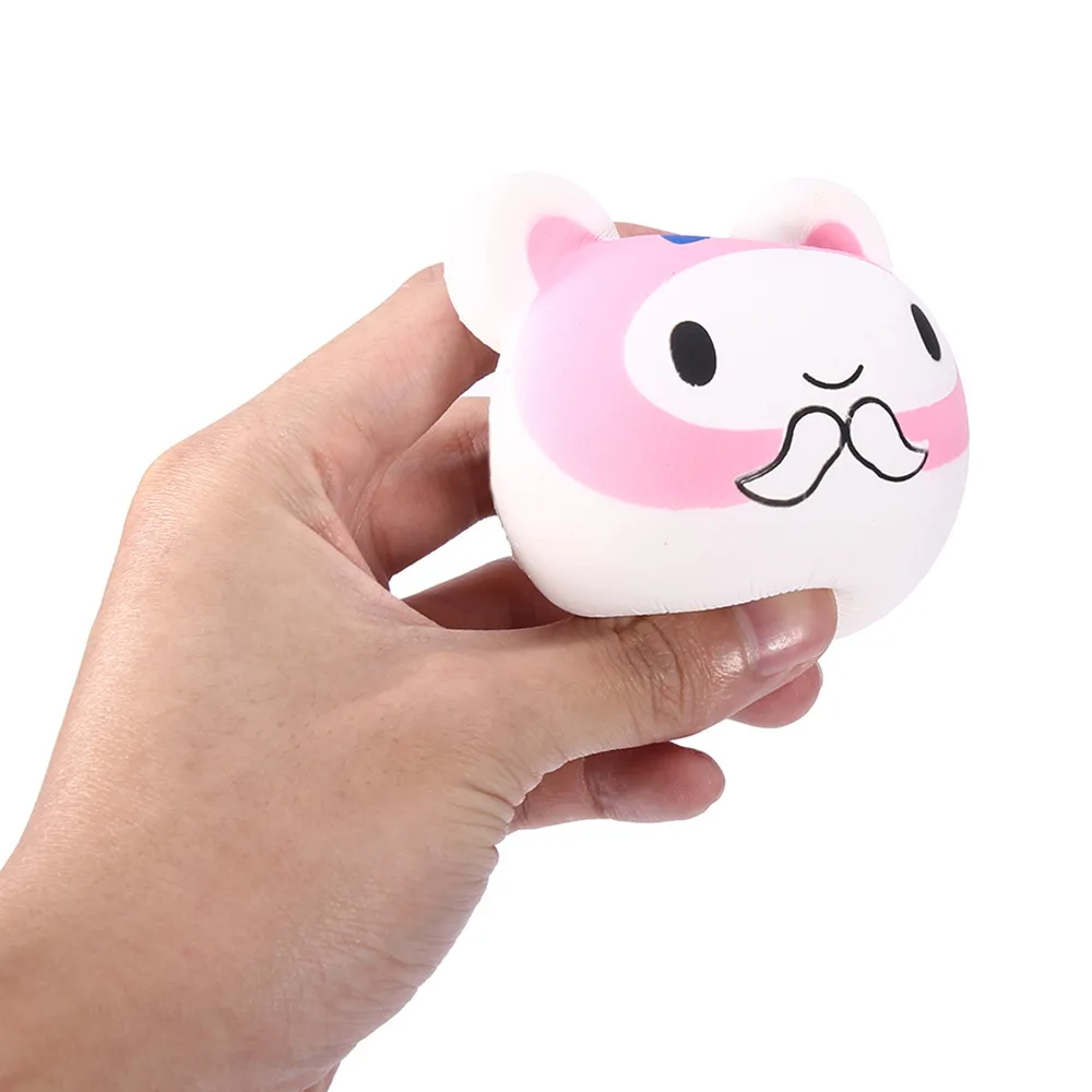 Galaxy мороженое животные Kitty сжимающиеся медленно поднимающиеся милые Джамбо ремень мягкие для сжатия ароматизированный хлебный торт игрушка подарок малыш веселье