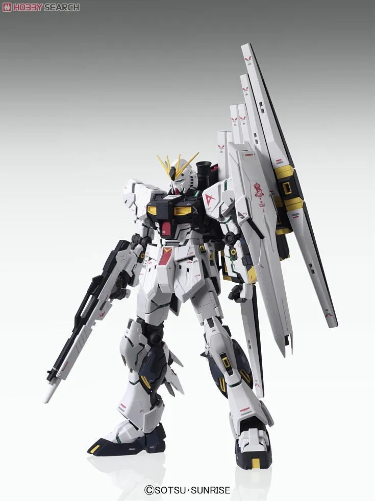 Bandai Gundam MG 1/100 Rx-93 Nu Ver. Ka мобильный костюм Сборная модель наборы фигурки пластмассовые игрушечные модели