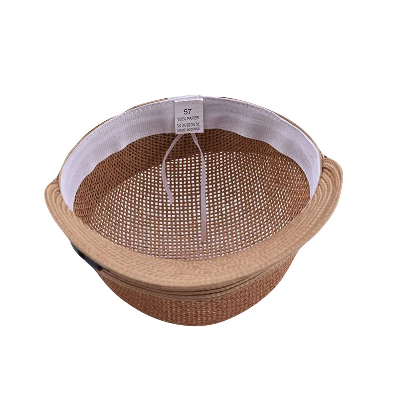 

2019 Spring Summer Fashion Hat Breathable Belt Straw Hats Women Hats Women's Baseball Caps Outdoor sun Cap Equestrian Hat