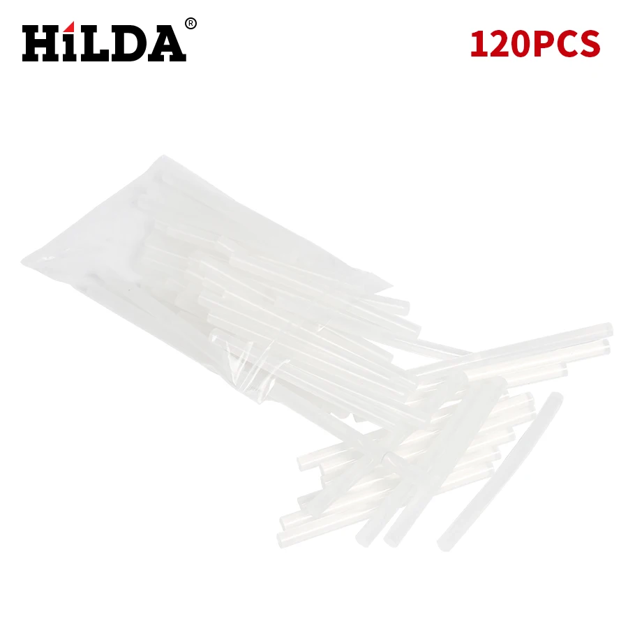 HILDA 120 шт./лот 7 мм x 98 термоплавкие клеевые палочки для электрического клеевого