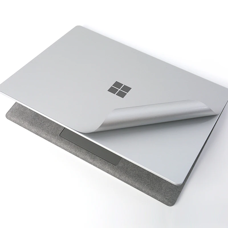Для ноутбука microsoft Surface анти-наклейка с надписью съемные наклейки Премиум Защитный чехол для кожи цвет шампанского золото полный корпус Защита