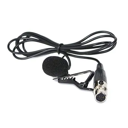 

Профессиональный мини-микрофон с лацканами XLR 3 Pin TA3F зажим для галстука лавалайер микрофон с лацканом микрофон для ПК беспроводной корпус п...