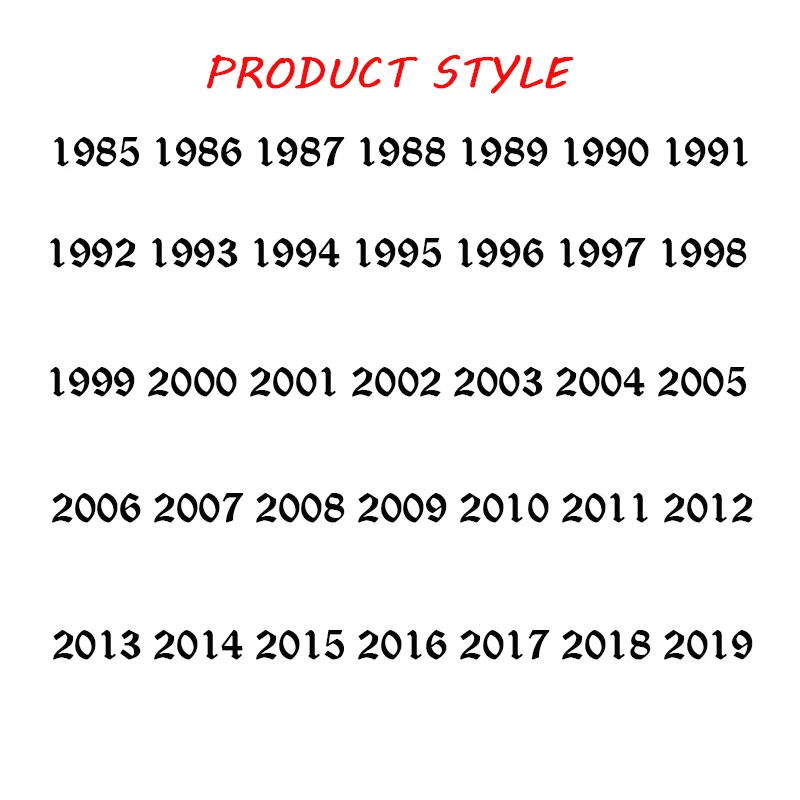 Кольцо с цифрами для женщин 2016 1995 1996 1997 1998 1999 подарок на день рождения обычай