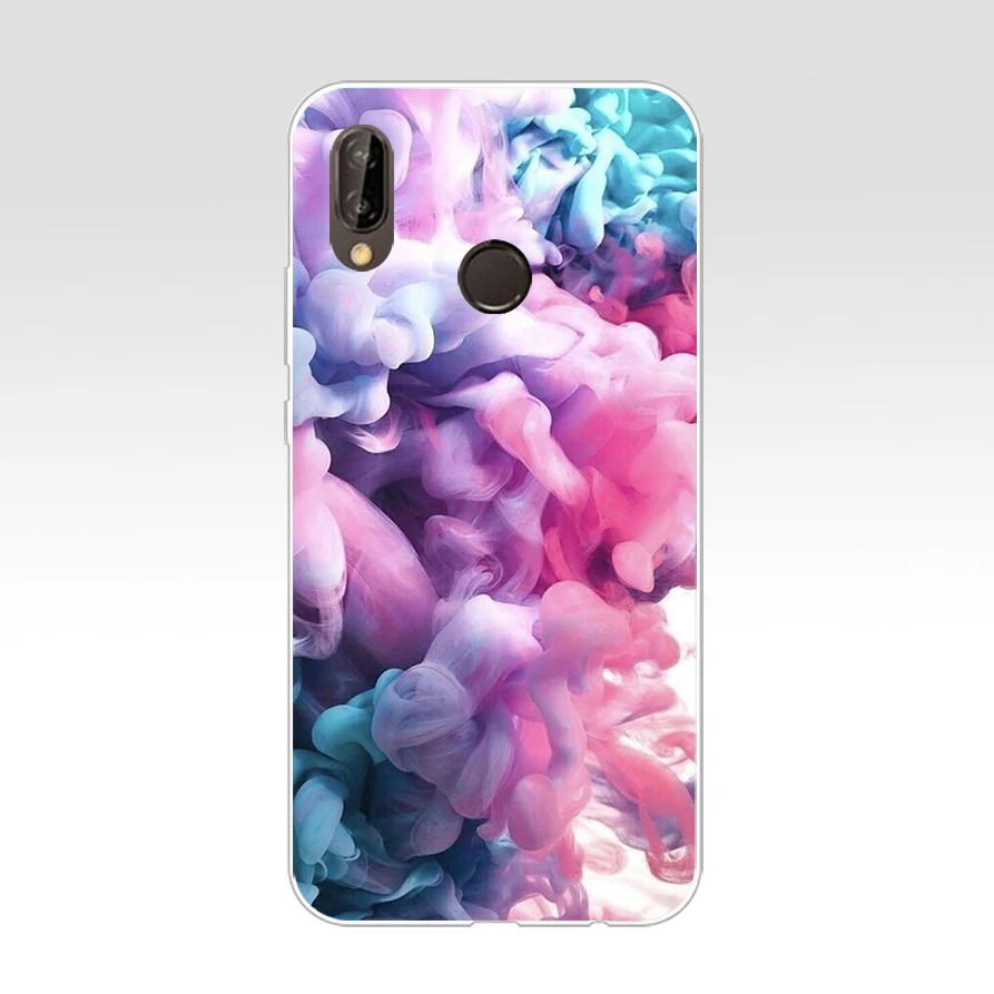 K huawei P20 Lite чехол 5,84 дюймов huawei P20 Lite Мягкий Резиновый ТПУ силиконовый чехол для телефона для huawei P20 Lite чехол сумка чехол s - Цвет: 49