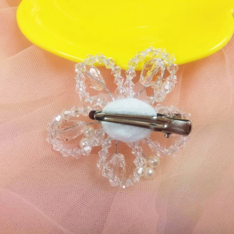 1 шт. цветок заколки для волос головной убор Выпускной Свадебные аксессуары