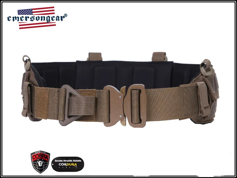 CB Emersongear Кобра Боевой пояс тактический пояс многофункциональная комбинация molle тяжелая промышленность стрельба армейский ремень вентилятора - Цвет: CB