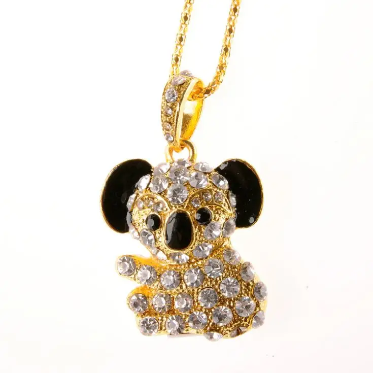 

Cute Koala Jewelry USB накопитель 64 ГБ 32 ГБ 16 ГБ 128 ГБ флеш-накопитель USB карта памяти Флешка 1 ТБ 2 ТБ флешки для девочек подарок 2,0