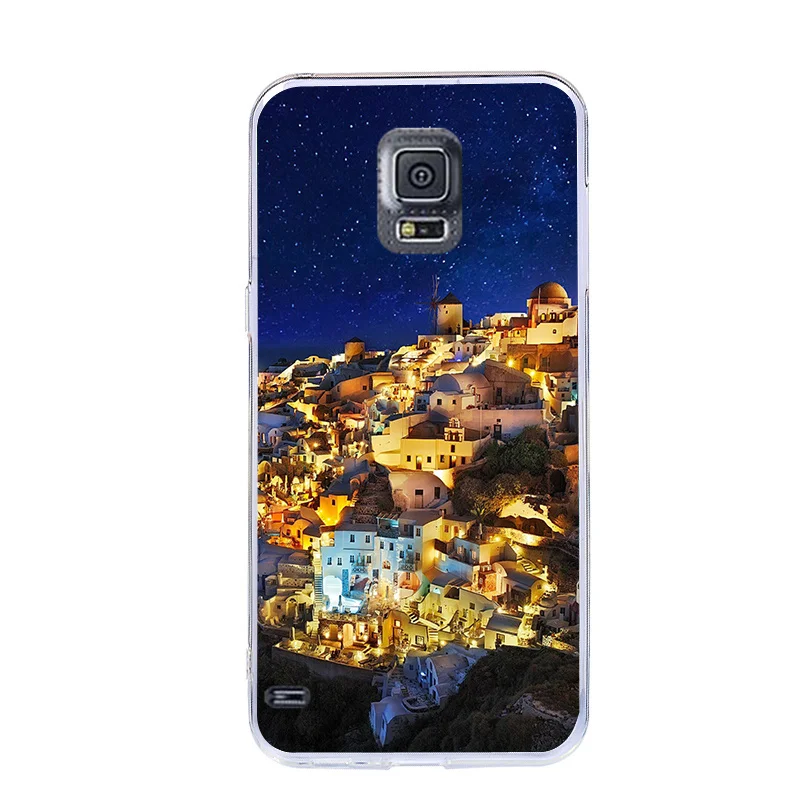 94 Чехол для samsung Galaxy S5 mini, прозрачный мягкий чехол из ТПУ для samsung S5mini SM-G800F G800, силиконовая задняя крышка 4,5" - Цвет: 94