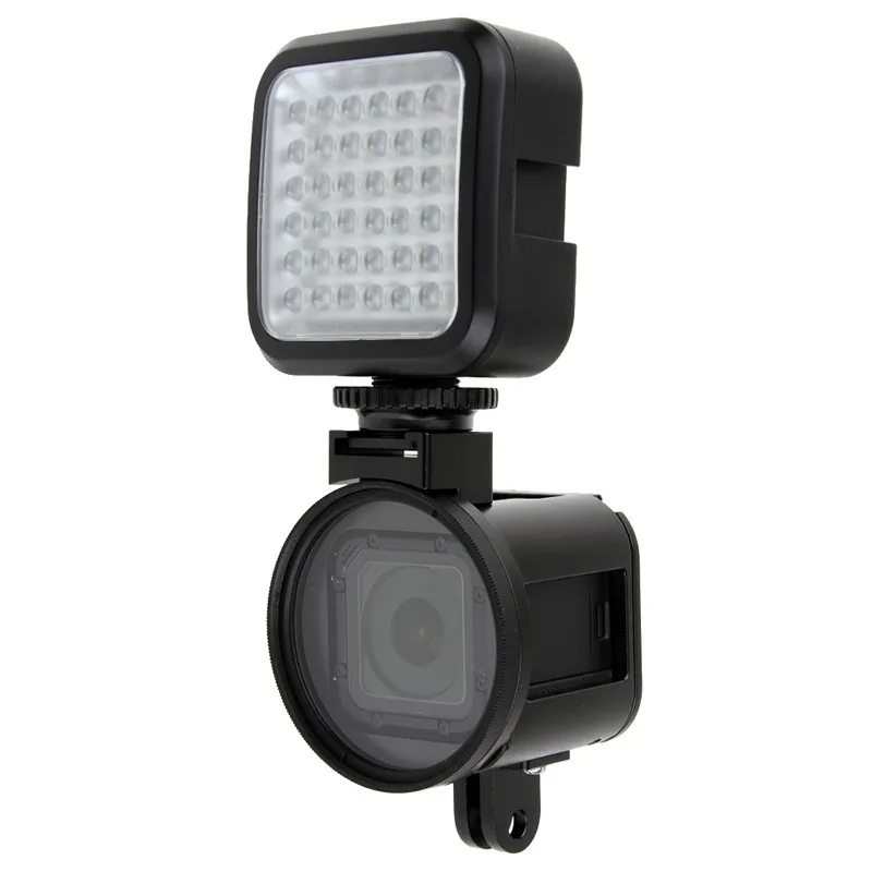 Gopro flashlight Led Flash Fill Light Night For Hero 4 3+ 3 Session xiaomi yi SJCAM SJ4000 wifi for Sony camera | Электроника