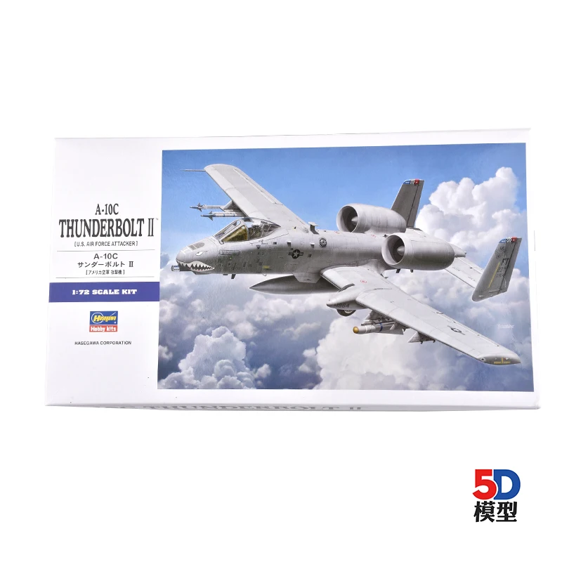 

HASEGAWA 1/72 Scale 01573 A-10C Thunderbolt II Ground-attack Aircraft DIY ABS Military Plane Model Toy For Gift,Kids