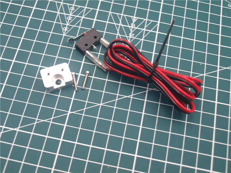 1 шт. Reprap Kossel мини 3D-принтер алюминиевый держатель оси Z и комплект концевых