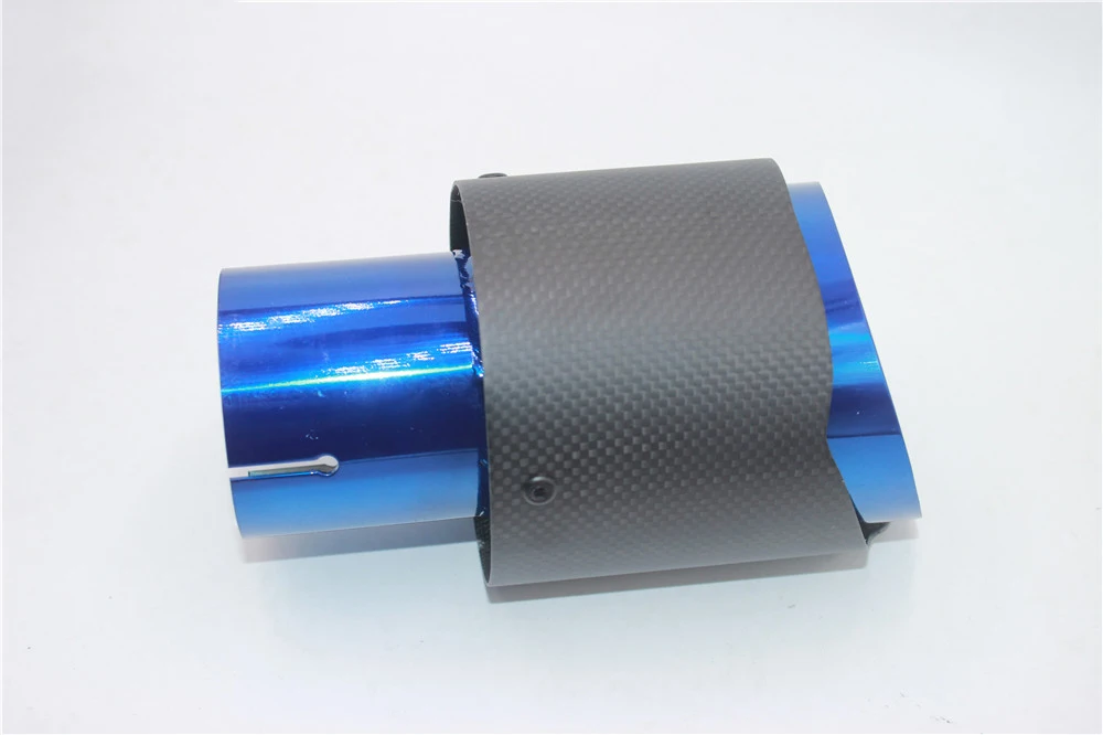 1 шт. универсальный глушитель из углеродного волокна 63 89 мм|carbon fiber exhaust|tips exhaustexhaust