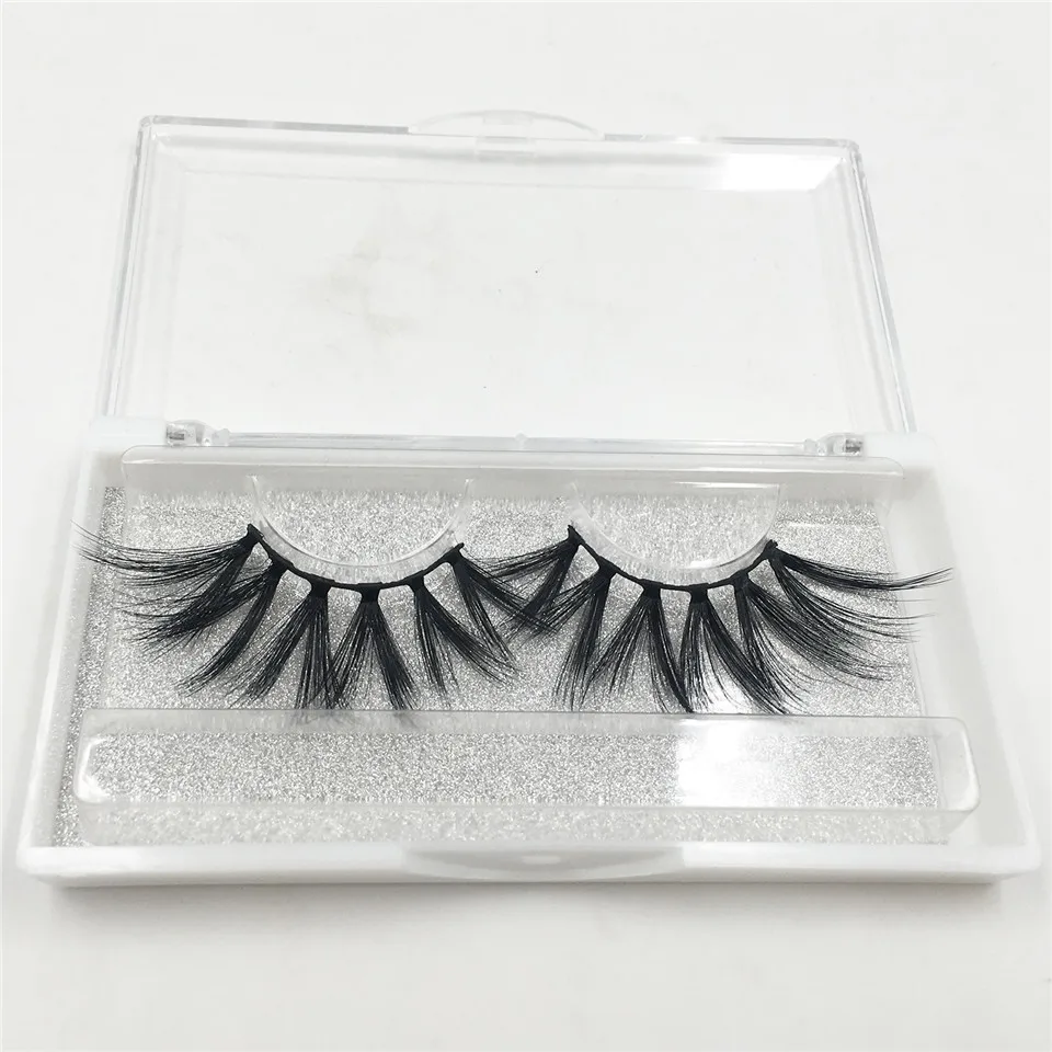 Розничная продажа ресниц 25 мм оптом. Ручная работа, эффектно-пушистый вид, без жестокости к животным. Поставляются вместе с макияжем.