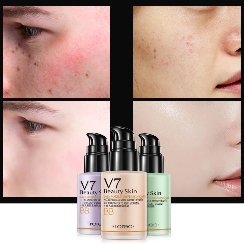 ROREC увлажняющий праймер для лица макияж BBCream Instant Pore ластик гладкая кожа