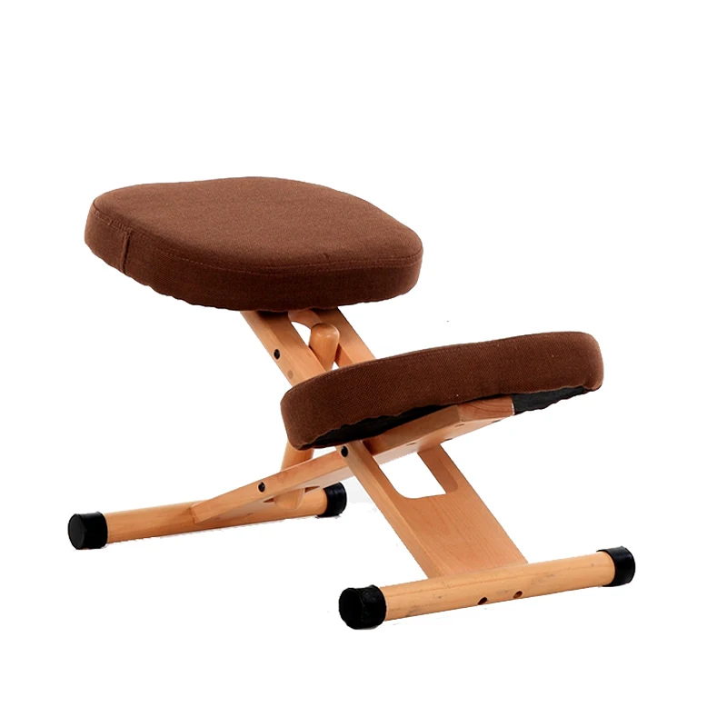 Эргономичный на коленях стул деревянный офисный осанки опора мебель