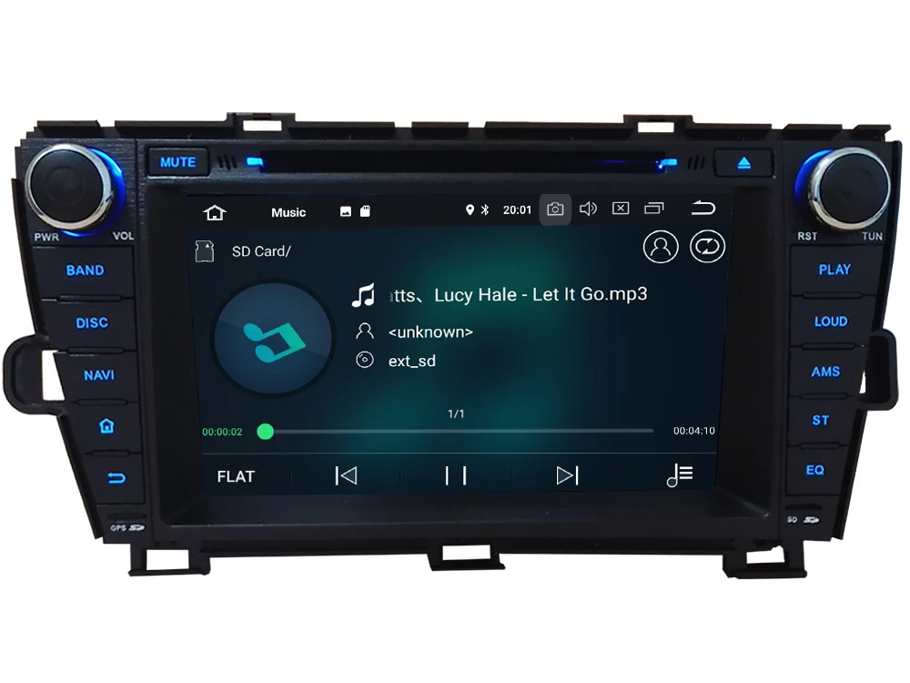 " Восьмиядерный 4G Android 9,0 4 Гб ОЗУ 64 Гб ПЗУ RDS автомобильный DVD мультимедийный плеер Радио Стерео gps ГЛОНАСС для Toyota Prius 2009