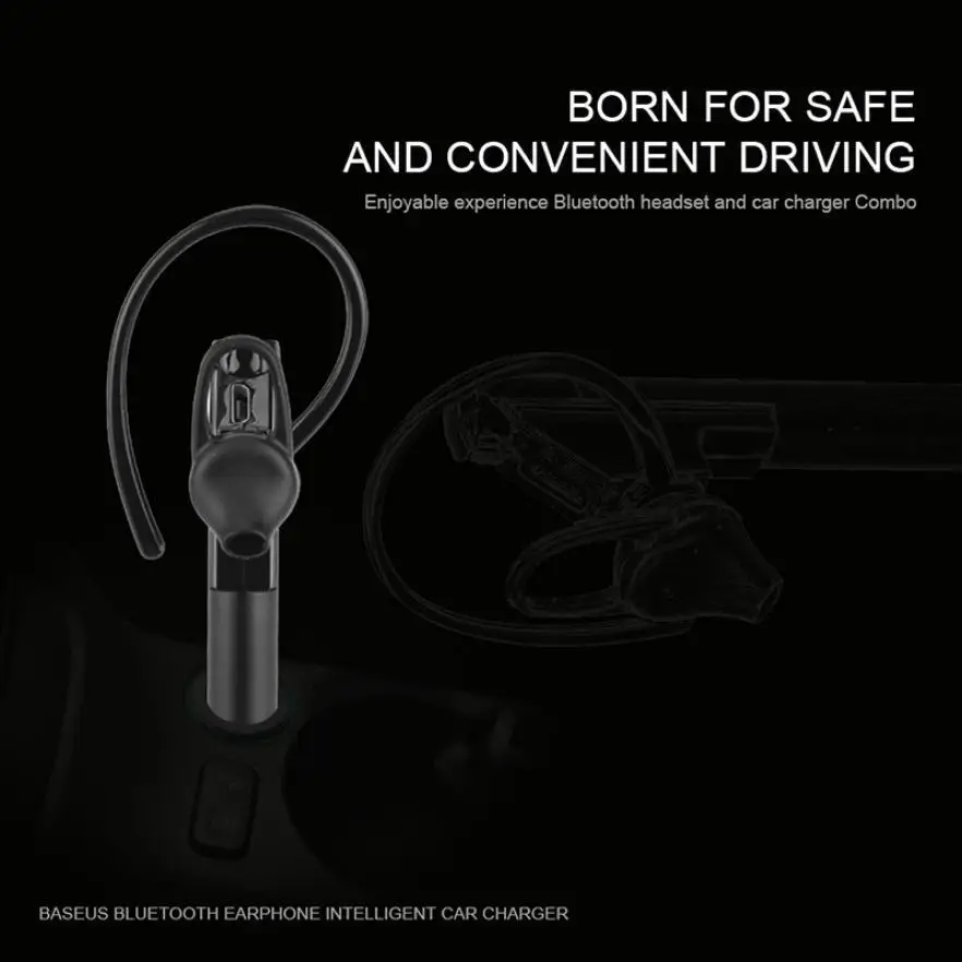 Многофункциональное автомобильное зарядное устройство Bluetooth наушники мини