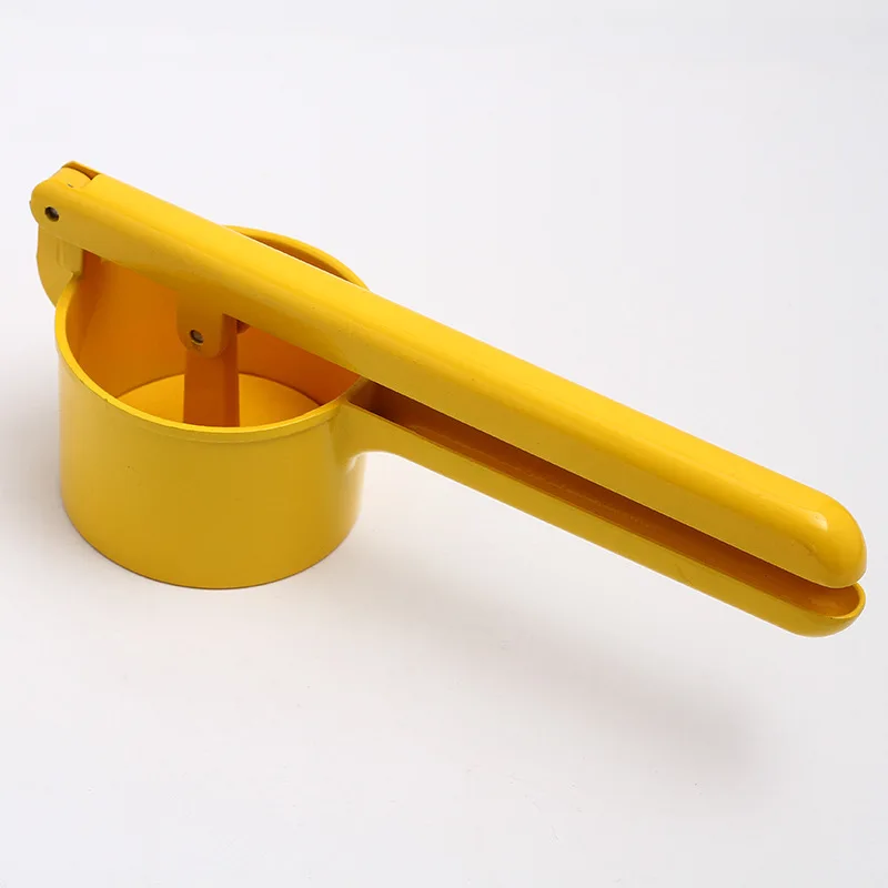 

1PC Potato Mashers Ricers Kitchen Tools Aluminum Alloy Pressure Mud Puree Vegetable Fruit Press Maker Garlic Press LF 263