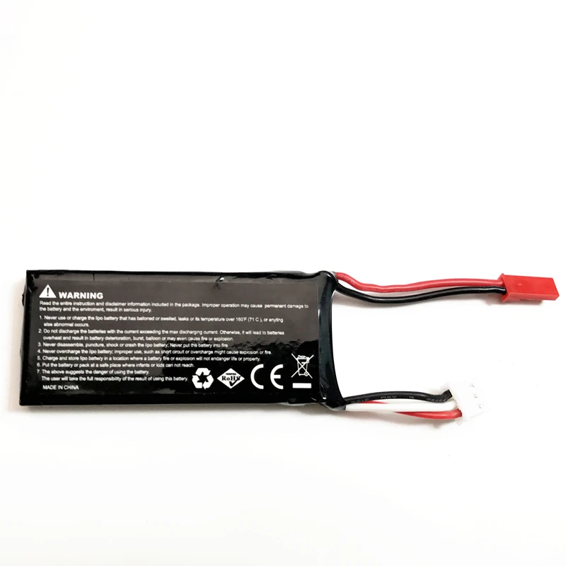 

Original Hubsan X4 H502S H502E 7.4V 610mAh lipo battery 15C 4.5WH battery 2S JST Plug For RC Quadcopter Drone Parts
