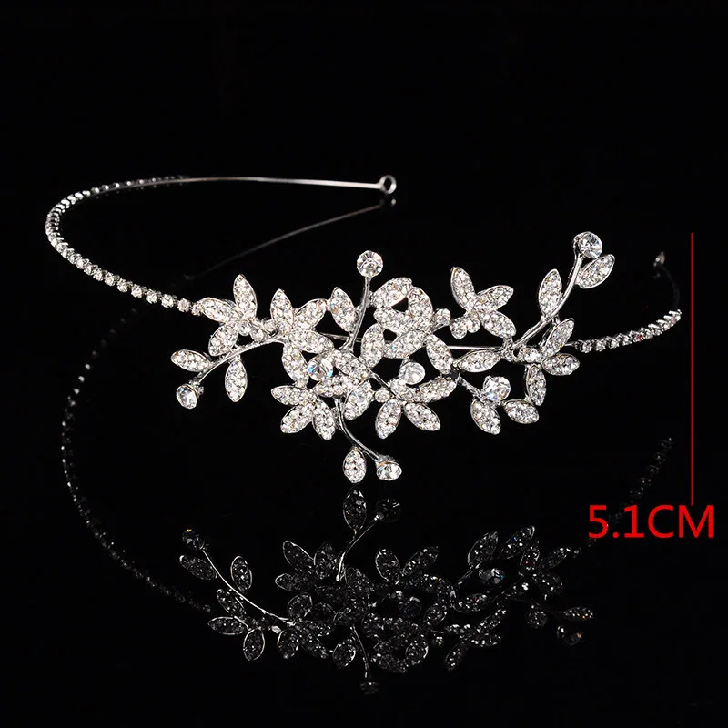 Western style Jewelry headdress handmade crowns and tiaras headband hair accessories bride flower women crown HD141 | Украшения и