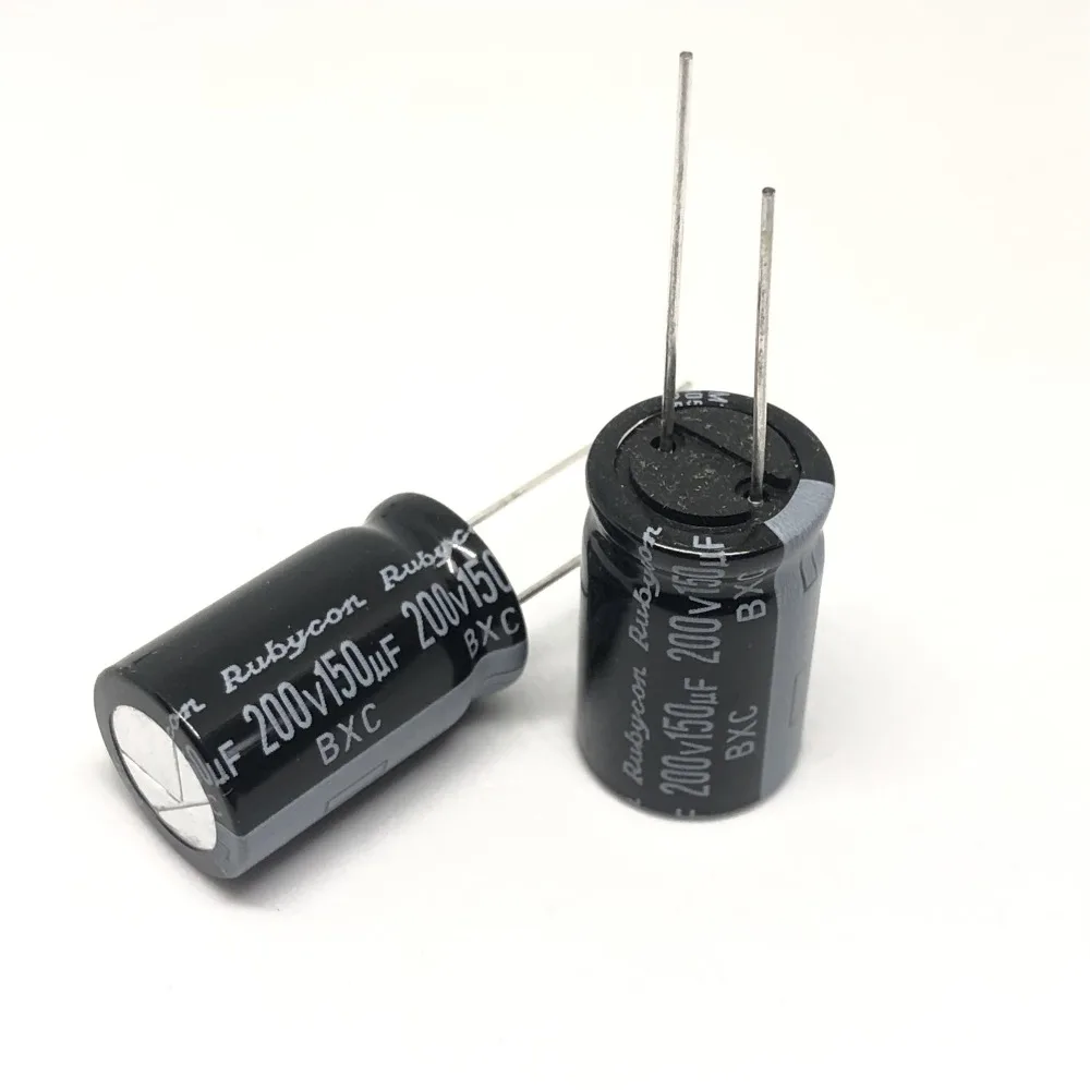 Новый и оригинальный Rubycon 200V150UF 16X25MM 150 мкФ 200V BXCSeries длительный срок службы низкое