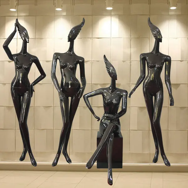 Новый модный стиль женский манекен Лучший Качественный Стекловолоконная модель