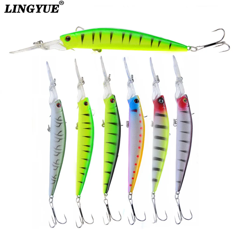 1 шт. 14 5 см/15 г большая блесна рыболовные приманки Crankbait Iscas Artificiais Para Pesca Sea Wobbler