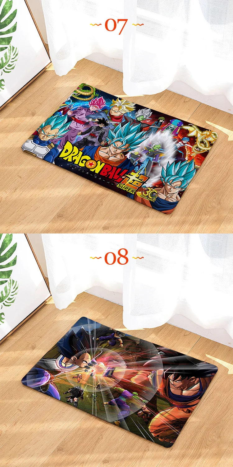 IVYYE Dragon Ball индивидуальный коврик с рисунком из аниме украшения для дома ковры мультяшный коврик для спальни коврики для ванной плюшевые коврики коврик для двери Новинка