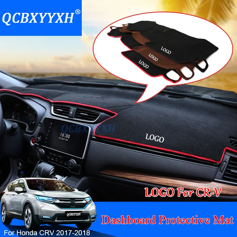 Для Honda CRV CR V 2017 2018 LHD коврик для приборной панели защитный интерьер Photophobism Pad тенты