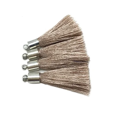CHENGRUI L45, 4 см, кисточка, шелк кисточки, бахрома, кисточки для штор, кисть, craft, бахрома ткань, бахрома для шитья, 10 шт./пакет - Цвет: L4512