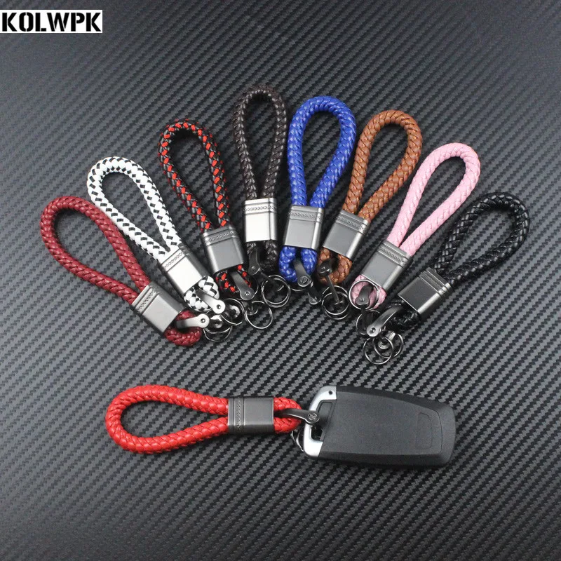 Металлический брелок из искусственной кожи для Land Rover LR2 LR3 LR4 Freelander Discovery Evoque Range