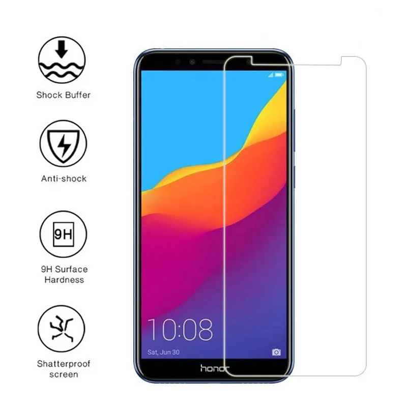 

Safety Glass Film for Huawei Honor 7A Pro Clear Protective Tempered Glass Screen Protector on Honor 7C 7apro Y6 Prime 2018 Glas