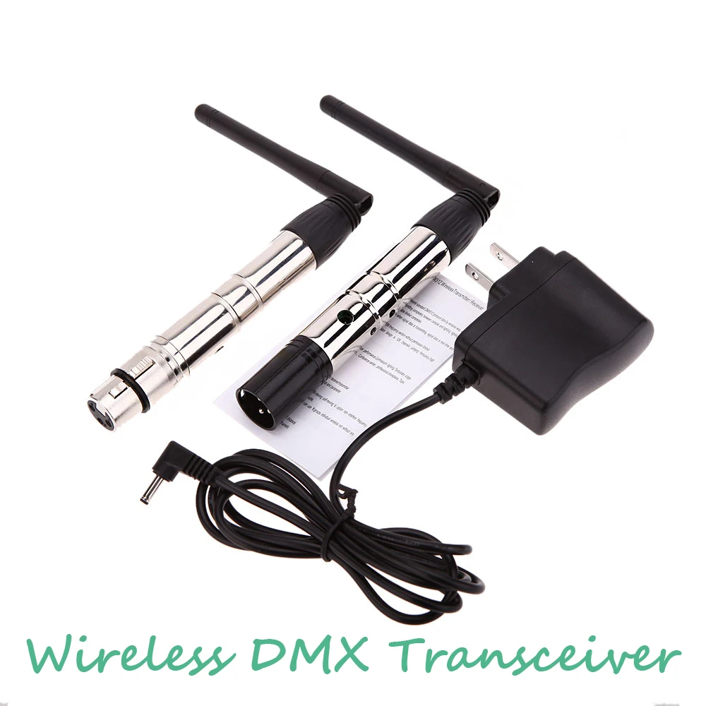 2 4G Ism Dmx 512 беспроводной мужской и женский в 1 приемник Xlr передатчик сценический