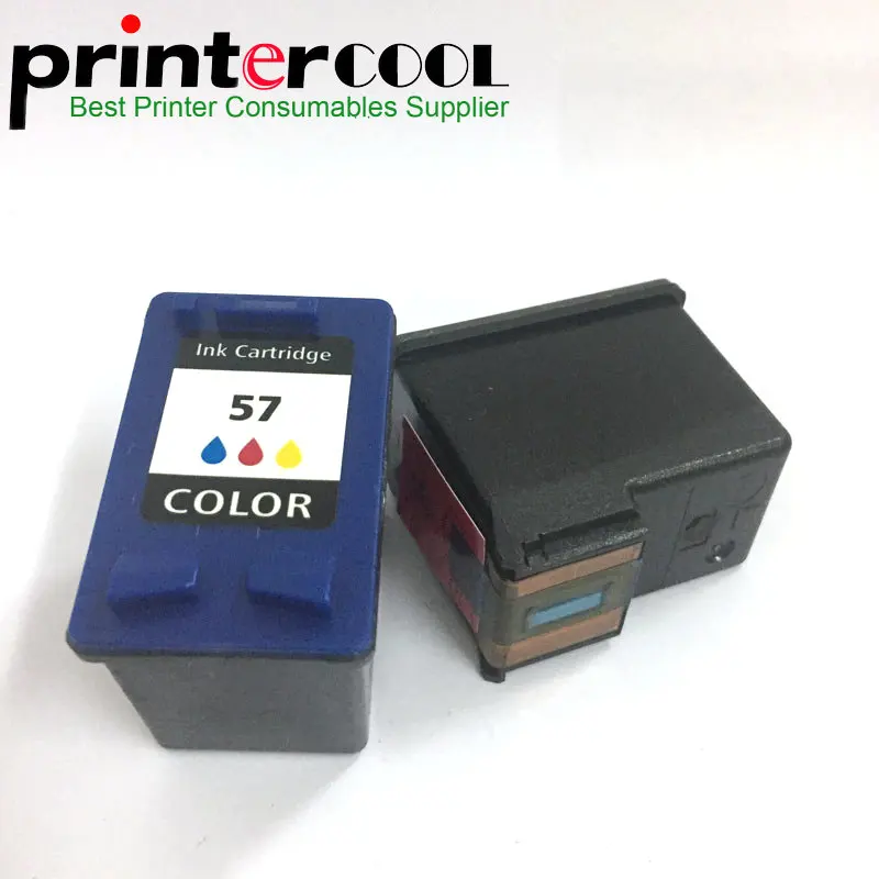Сменный картридж для принтера hp 56 57 Deskjet 450CI 5150 5550 5650 PSC 1315 1350 2110 2210|Чернильные