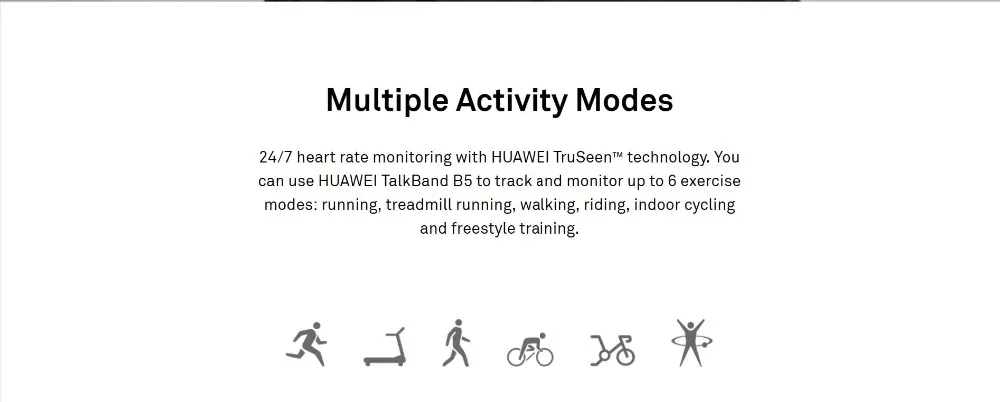 huawei TalkBand B5 наручный браслет Bluetooth умный Браслет спортивные браслеты сенсорный AMOLED экран