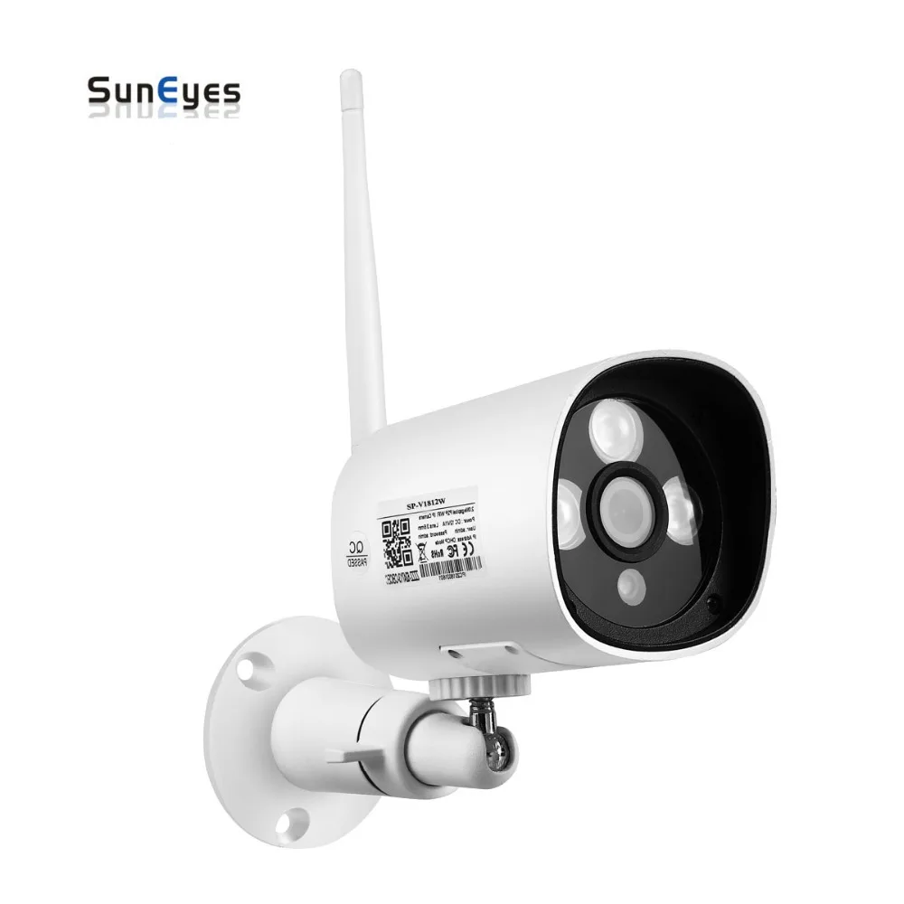 SunEyes SP-V1812W 1080P Full HD Mini Беспроводной IP Камера Открытый Wi-Fi ONVIF P2P и ИК-Ночное видение с