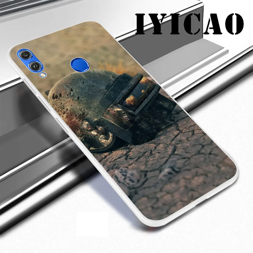 Жесткий чехол IYICAO pubg batterground для Huawei Honor 6a 6C 7A 7C 7X8 8X9 10 20 9X Lite Pro Play Note View