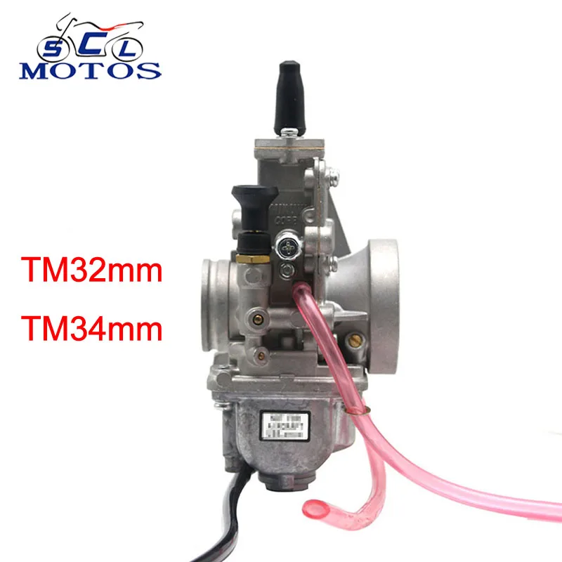 Sclmotos-для Mikuni TM28mm TM30mm TM32mm TM34mm МОТОЦИКЛ КАРБЮРАТОР карбюратор плоская горка мотокросса скутер для Kawasaki KX250 KTM