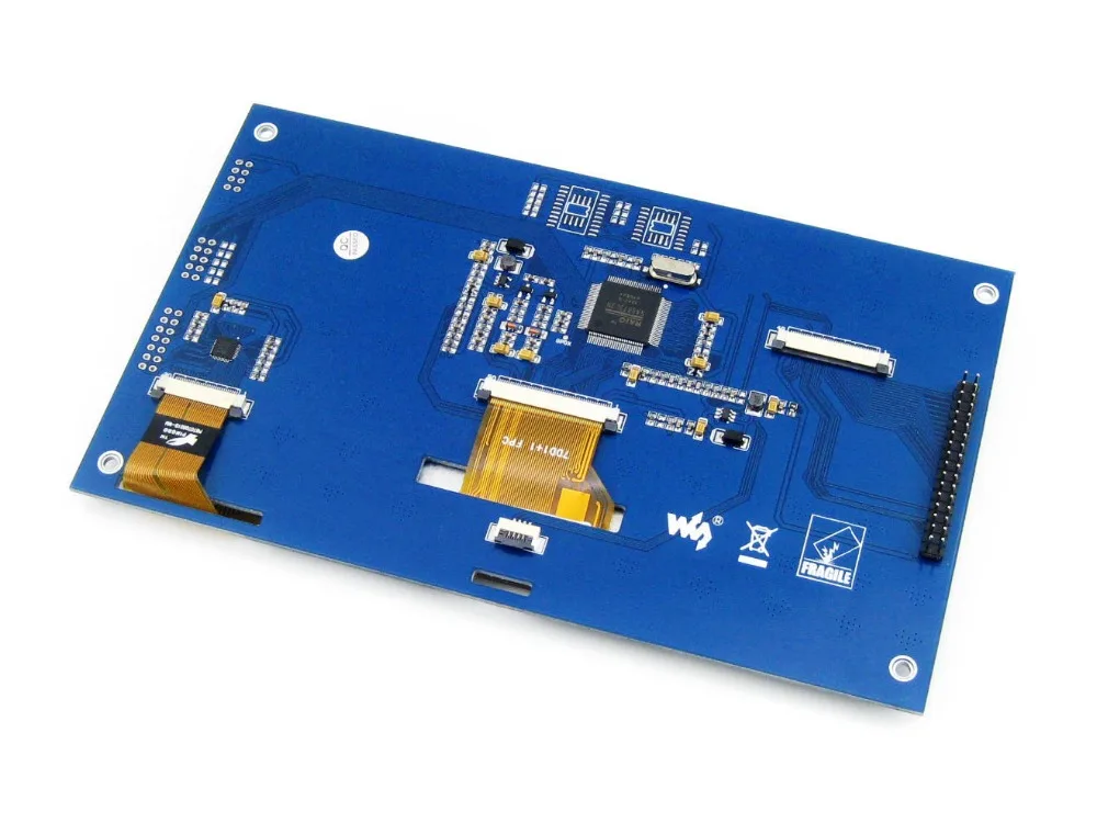 7-дюймовый сенсорный ЖК-дисплей 800x480 TFT I2C емкостный экран 8080 серия интерфейс с RA8875