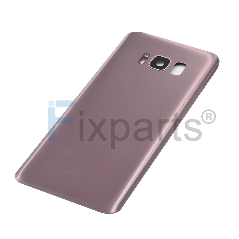 Новинка для SAMSUNG Galaxy S8 G950F Задняя крышка батареи с объективом камеры стеклянная