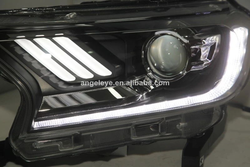 Для Ford Ranger SUV Everest для Mustang style фара светодиодная передняя лампа 2010- года