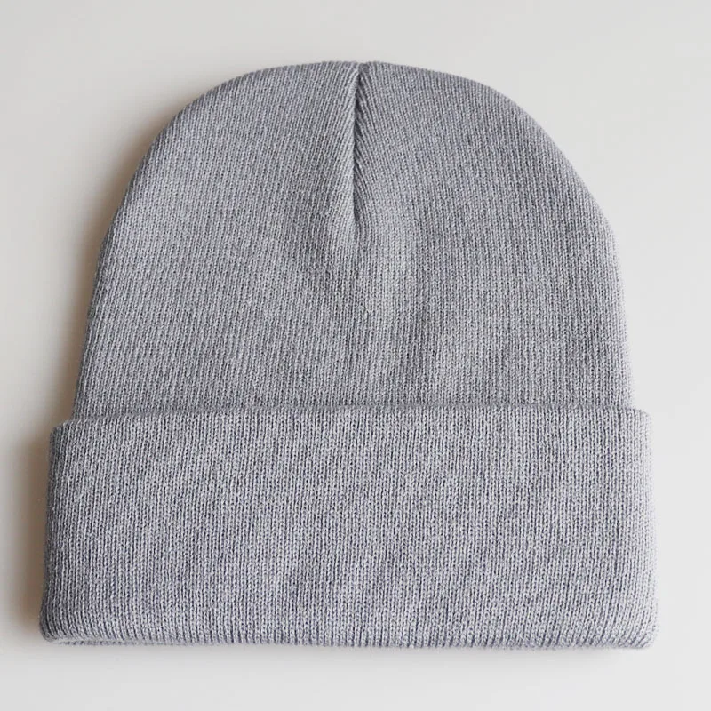 2019 Women Men Hat Solid Knitted Beanies Winter Candy Colors Hats Ladies Unisex Bone Acrylic Spring Autumn Warm Skull Cap Hot | Аксессуары