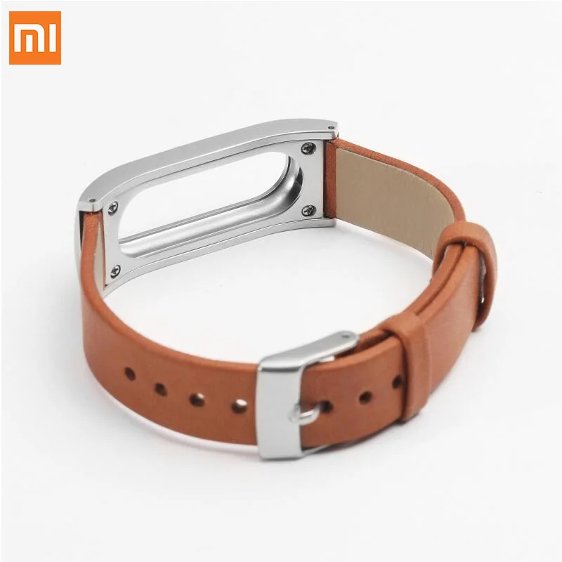 Оригинальный браслет Xiaomi Mi Band 1 браслеты из натуральной кожи Сменный ремень