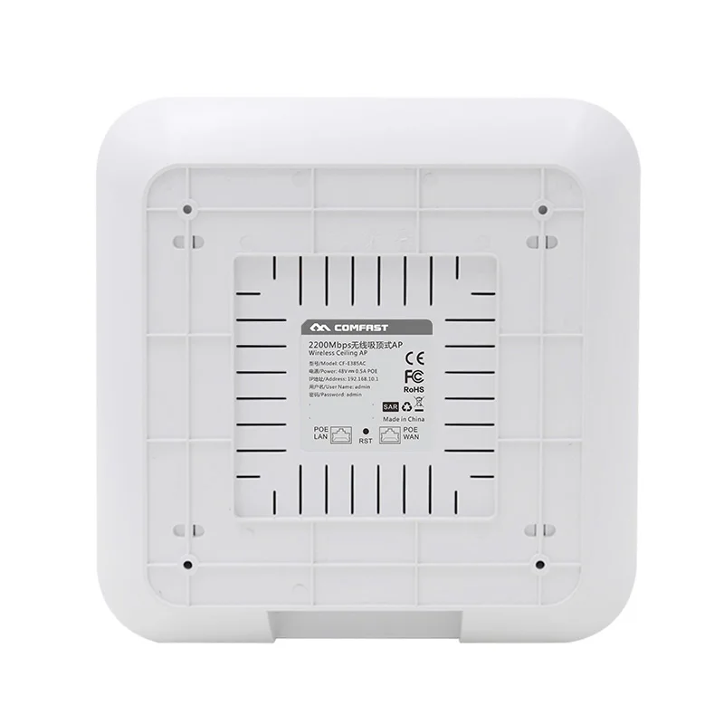 4PCS dhl 500mW 2200Mbps Gigabit 2.4G+5Ghz wifi Router WAVE2 Wireless Ceiling AP Access Point Repeater Open ddwrt Wi fi Access AP