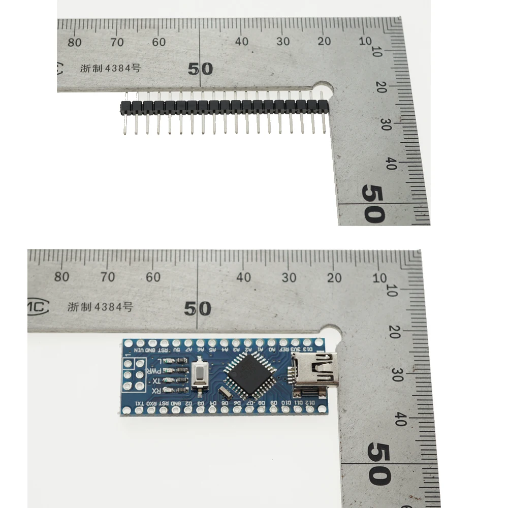Nano V3.0 контроллер для Arduino ATMEGA328P оригинальный CH340 + USB кабель DIY стартовый набор