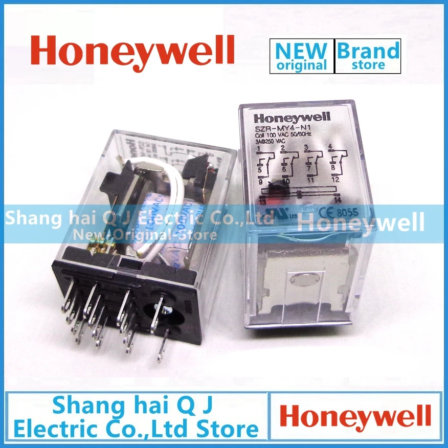 

Honeywell SZR-MY4-N1 100VAC 110VAC relay socket Brand new and original
