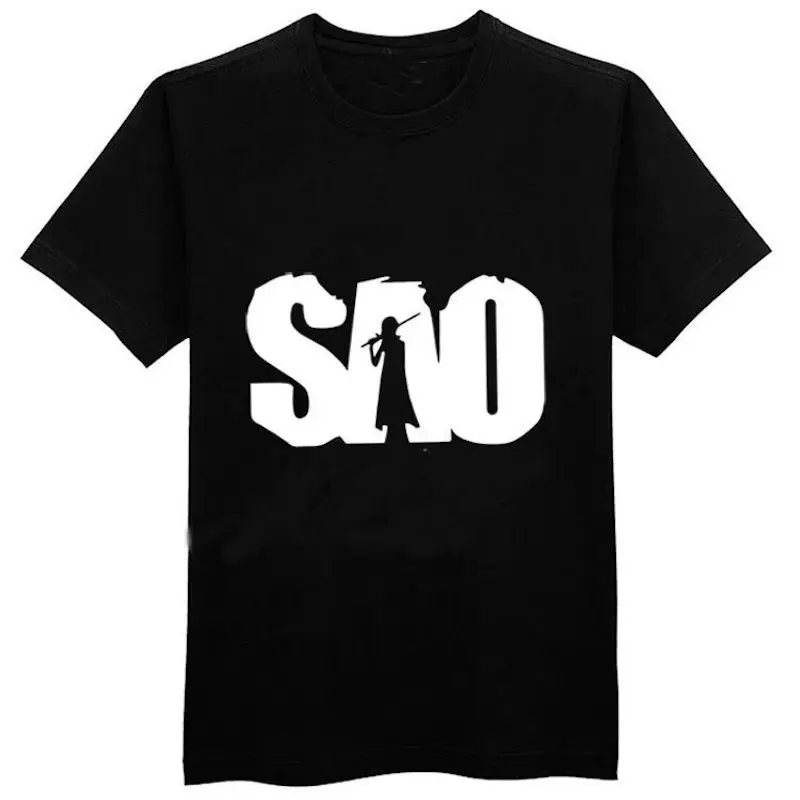 

Cute Unicorn Sword Art Online t shirt SAO Men's t-shirts cotton tshirt summer casual t-shirt boys clothes anime tops tees