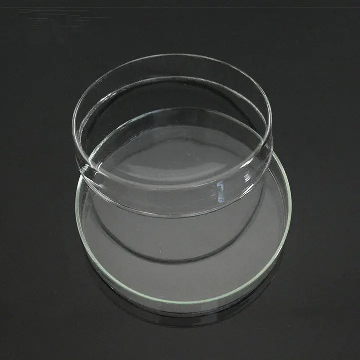 

Free shipping 8pcs/lot Dia 75mm glass petri dish, culture petri dish plate with cover for laboratoty