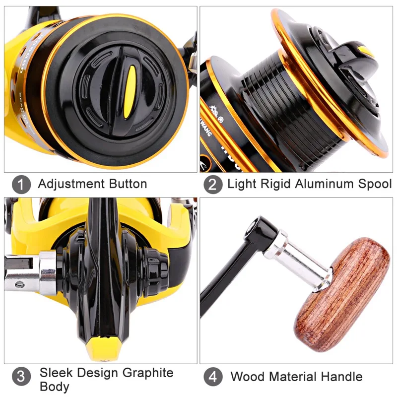 Новая рыболовная Катушка 12BB 5 2: 1 для карпа мягкая ручка из ЭВА аксессуары фидера