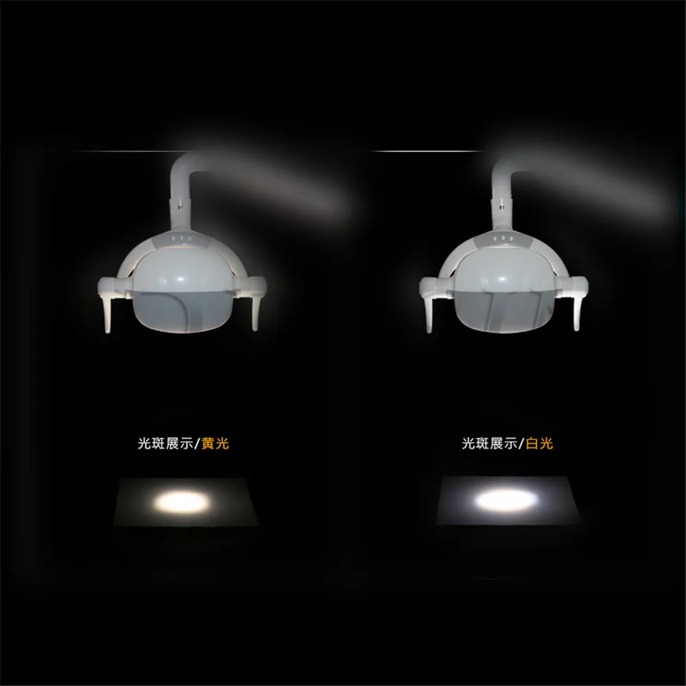 6 светодиодов Стоматологическая лампа с датчиком оральный свет для